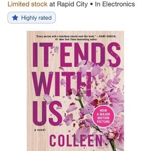 NEW It Starts and Ends With Us Books by Colleen Hoover
